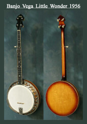 Vega Banjo 5 cordes Little Wonder 1956