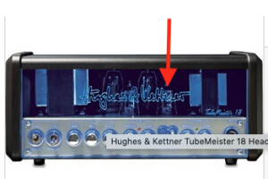 Hughes & Kettner TubeMeister 18 Head (4150)
