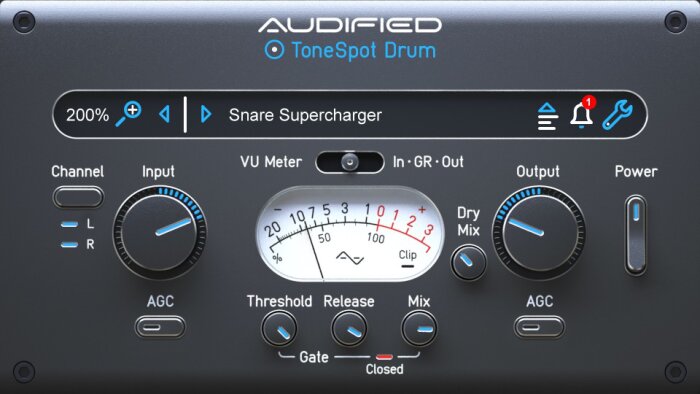Tone Spot Drum VU Tone Spot Drum VU