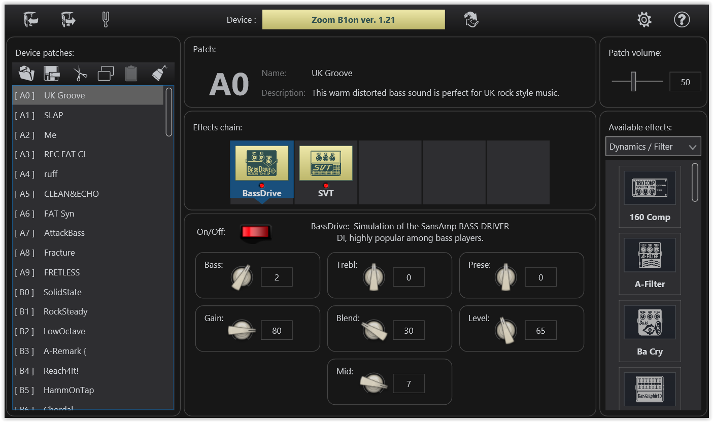 ToneLib Zoom : zoom_screenshot