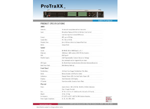 Alcorn McBride Inc. ProTraxx (83733)