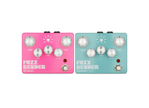 Keeley Electronics Fuzz Bender – Bubblegum Pink / Surf Green Custom Shop Edition