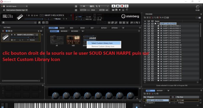 Steinberg HALion 6 : image 17 choix de l image de la librairie Steinberg HALion 6 : image 17 choix de l image de la librairie