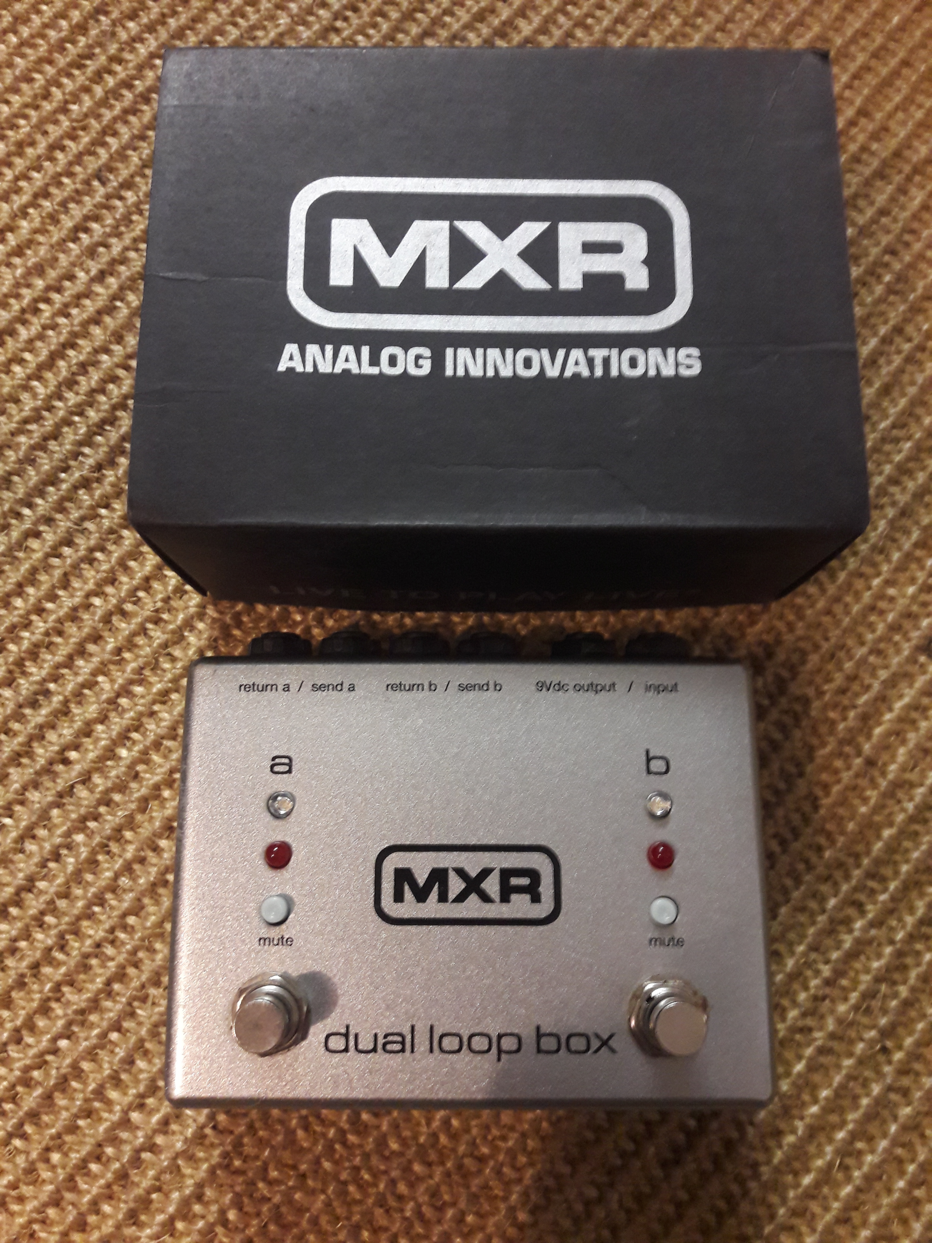 ギター MXR M198 dual loop box Pictures and images MXR M198 Dual Loop Box - Audiofanzine