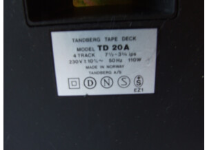 Tandberg TD20A