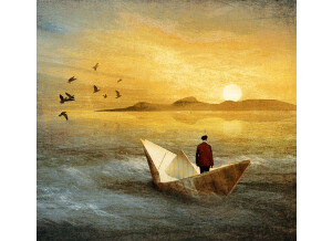 AA-paper-boat-ocean-sunset-sunrise-sea-sun-sailor-sail