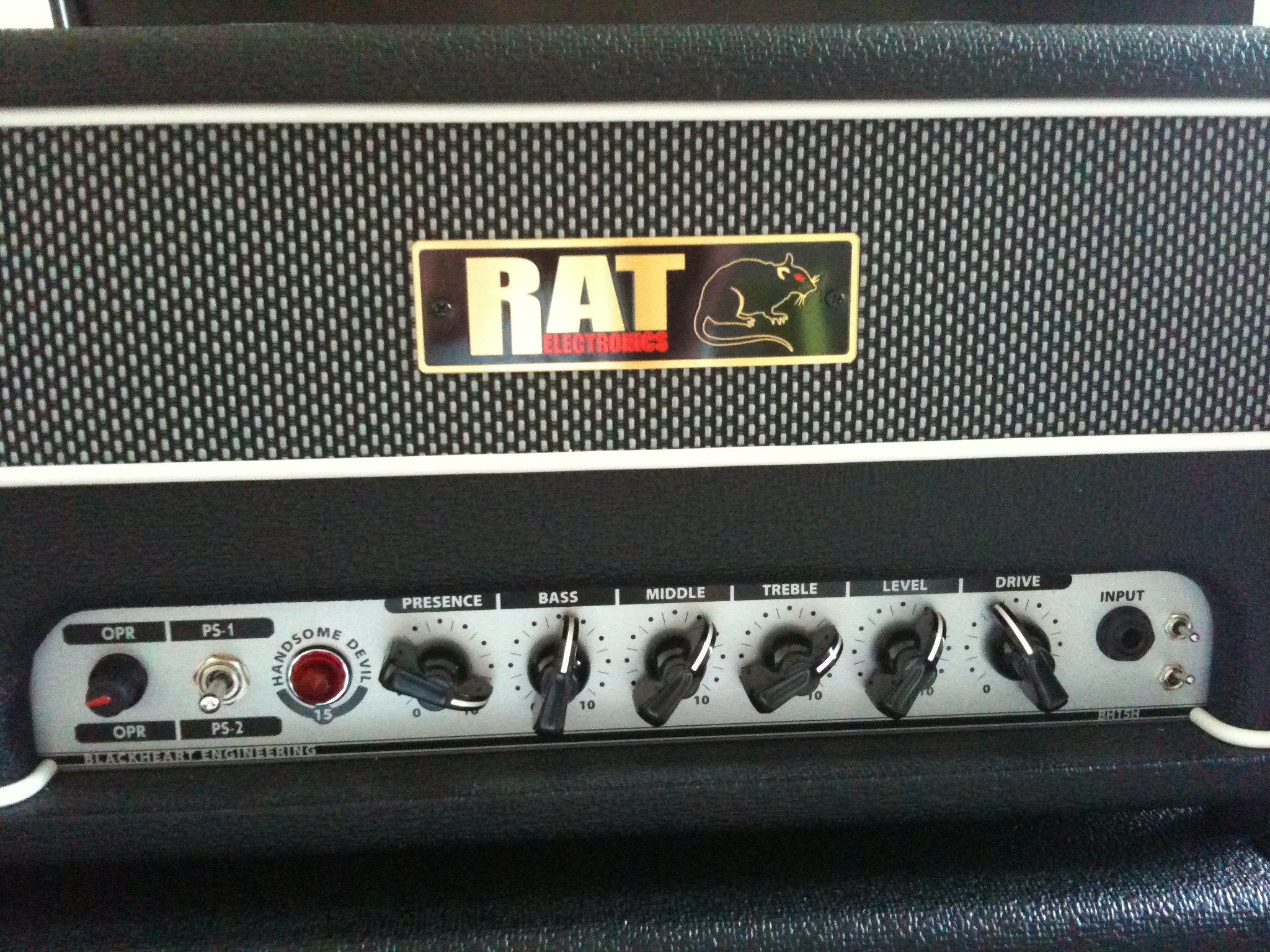 Blackheart Engineering BH15H - Modded by Rat Valve Amps