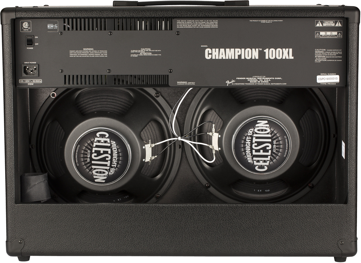 Champion 100 XL Back