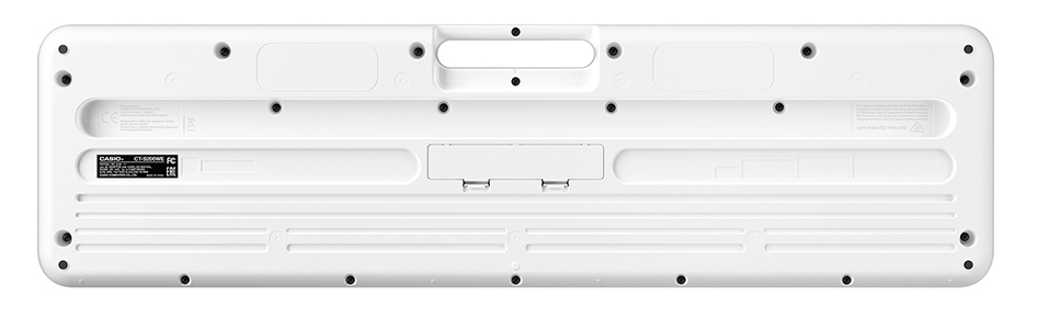 Casio Casiotone CT-S200 : CT-S200WE_Bottom-01