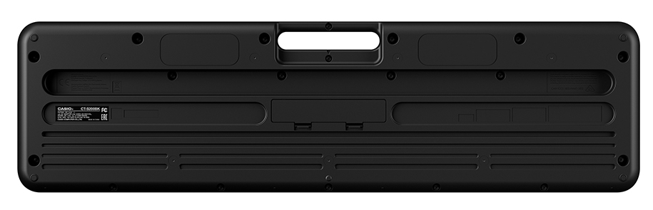 Casio Casiotone CT-S200 : CT-S200BK_Bottom-01