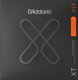 D'Addario XT Acoustic 80-20 Bronze : da_xtabr1047_front_white D'Addario XT Acoustic 80-20 Bronze : da_xtabr1047_front_white