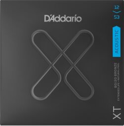 D'Addario XT Acoustic 80-20 Bronze : da_xtabr1253_front_white D'Addario XT Acoustic 80-20 Bronze : da_xtabr1253_front_white