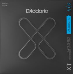 D'Addario XT Acoustic 80-20 Bronze : da_xtabr1047-12_front_white D'Addario XT Acoustic 80-20 Bronze : da_xtabr1047-12_front_white