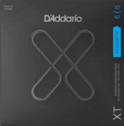 D'Addario XT Acoustic Phosphor Bronze : da_xtapb1047_12_front_white