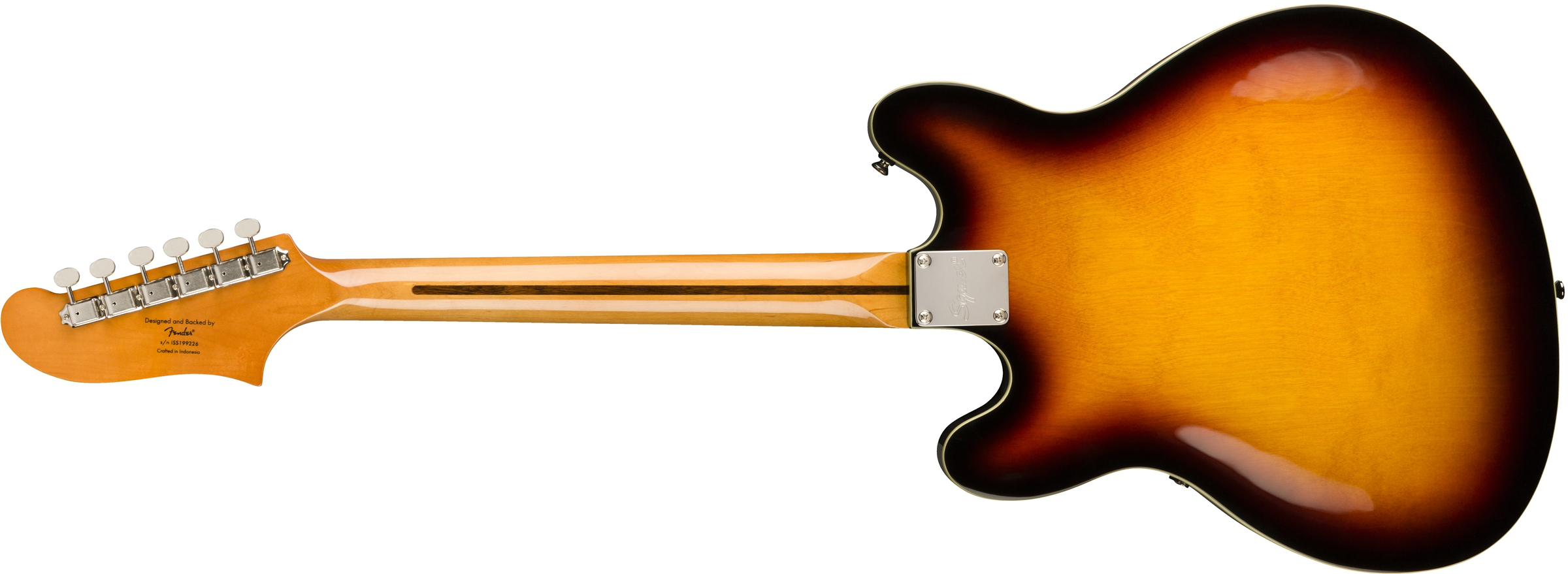 Squier Classic Vibe Starcaster : Classic Vibe Starcaster Sunburst Rear