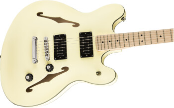 Squier Affinity Starcaster : Affinity Starcaster White Body