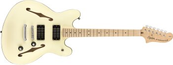 Squier Affinity Starcaster : Affinity Starcaster White Squier Affinity Starcaster : Affinity Starcaster White