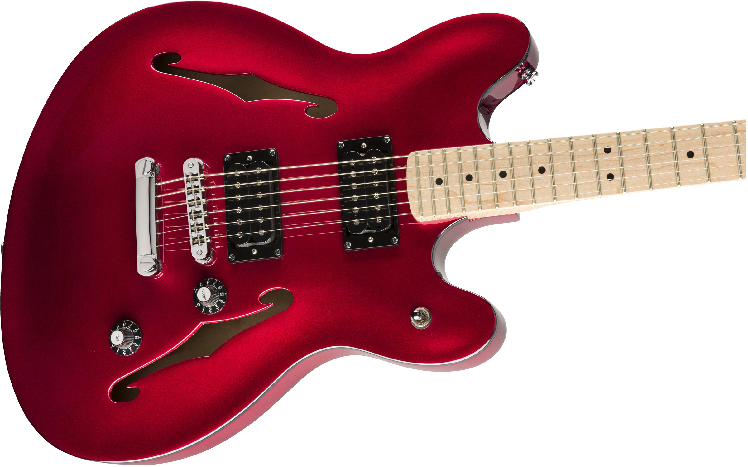 Squier Affinity Starcaster : Affinity Starcaster Red Body