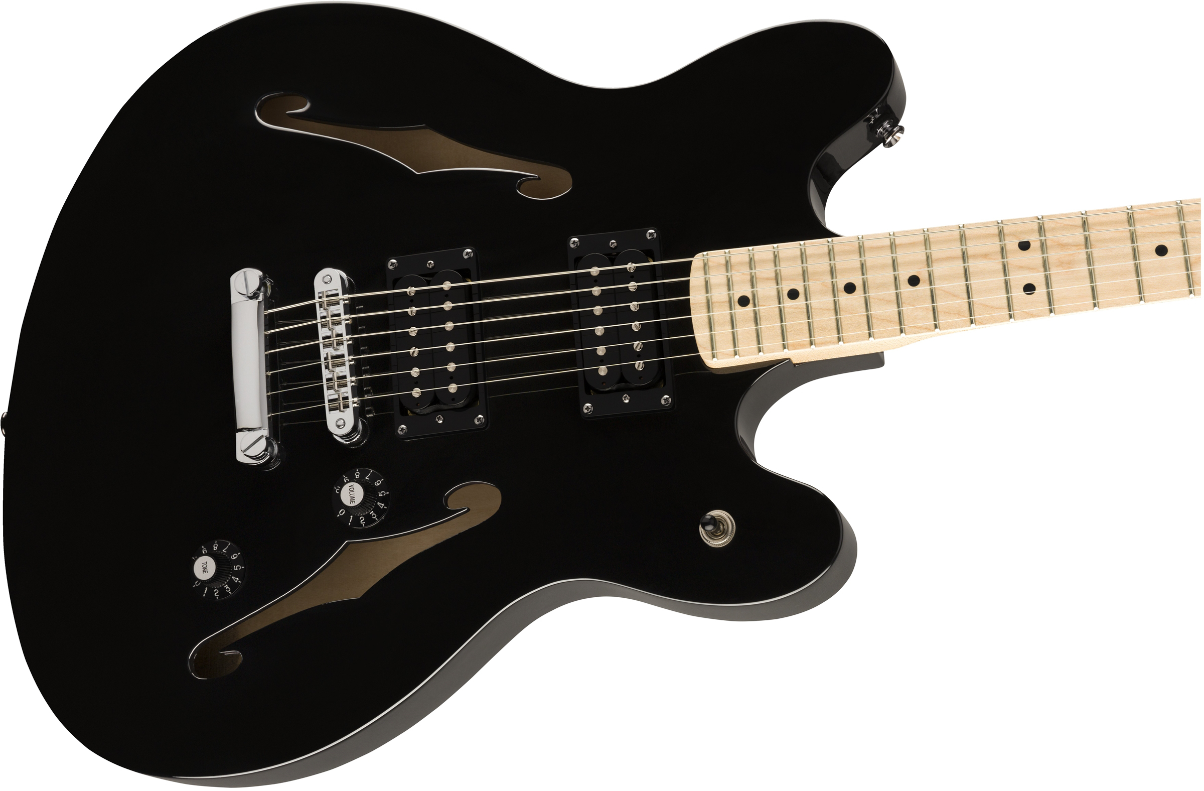 Squier Affinity Starcaster : Affinity Starcaster Black Body