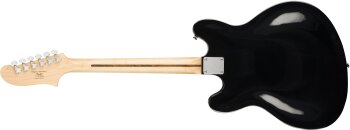 Squier Affinity Starcaster : Affinity Starcaster Black Rear Squier Affinity Starcaster : Affinity Starcaster Black Rear