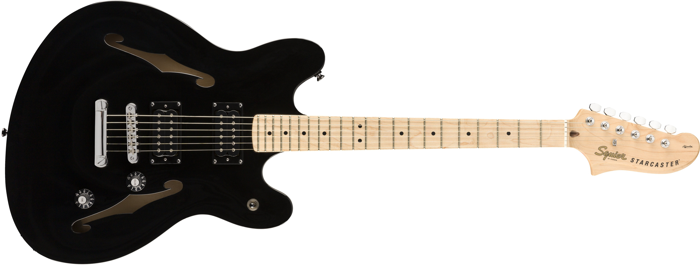 Squier Affinity Starcaster : Affinity Starcaster Black