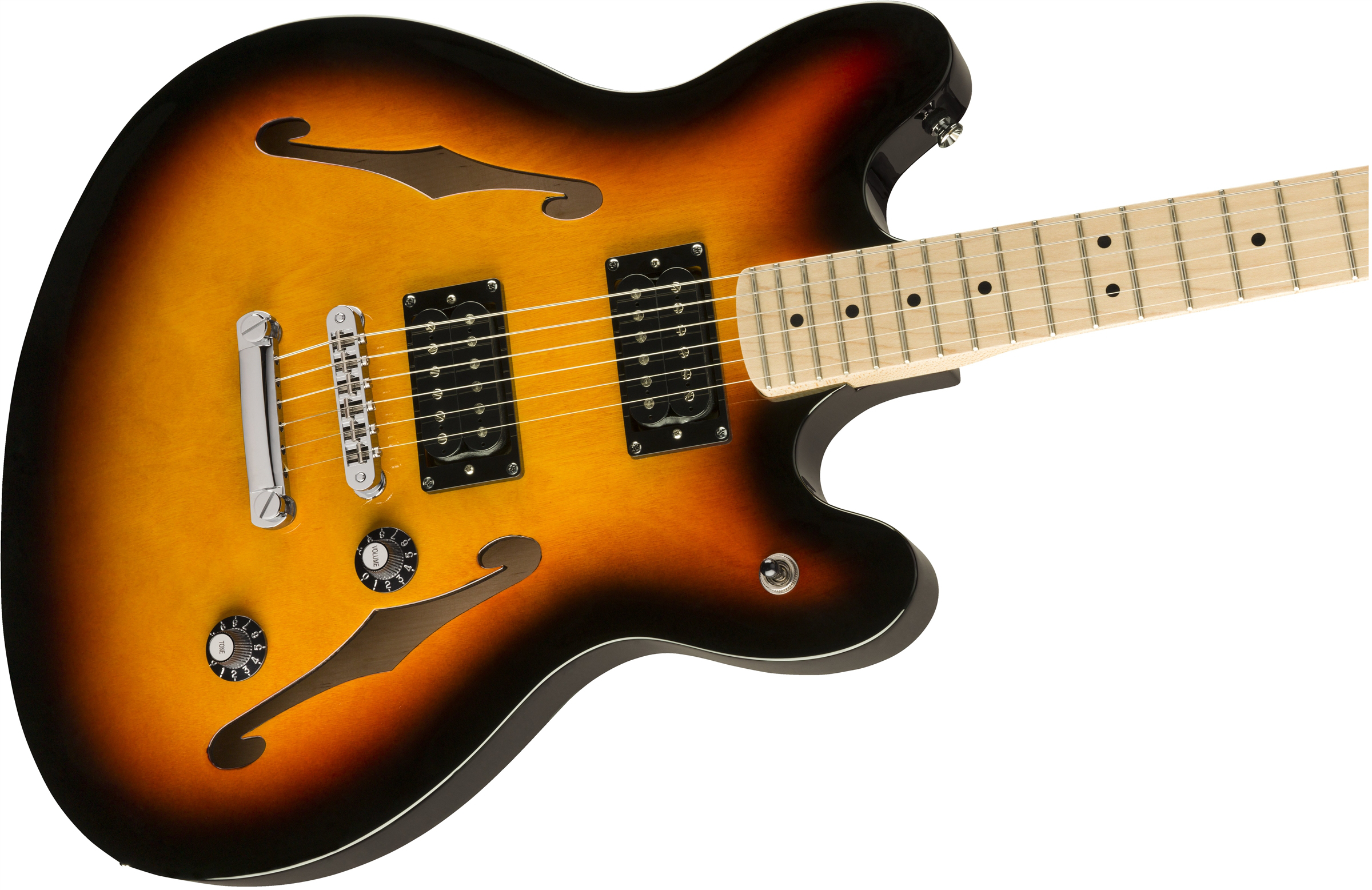 Squier Affinity Starcaster : Affinity Starcaster Sunburst Body