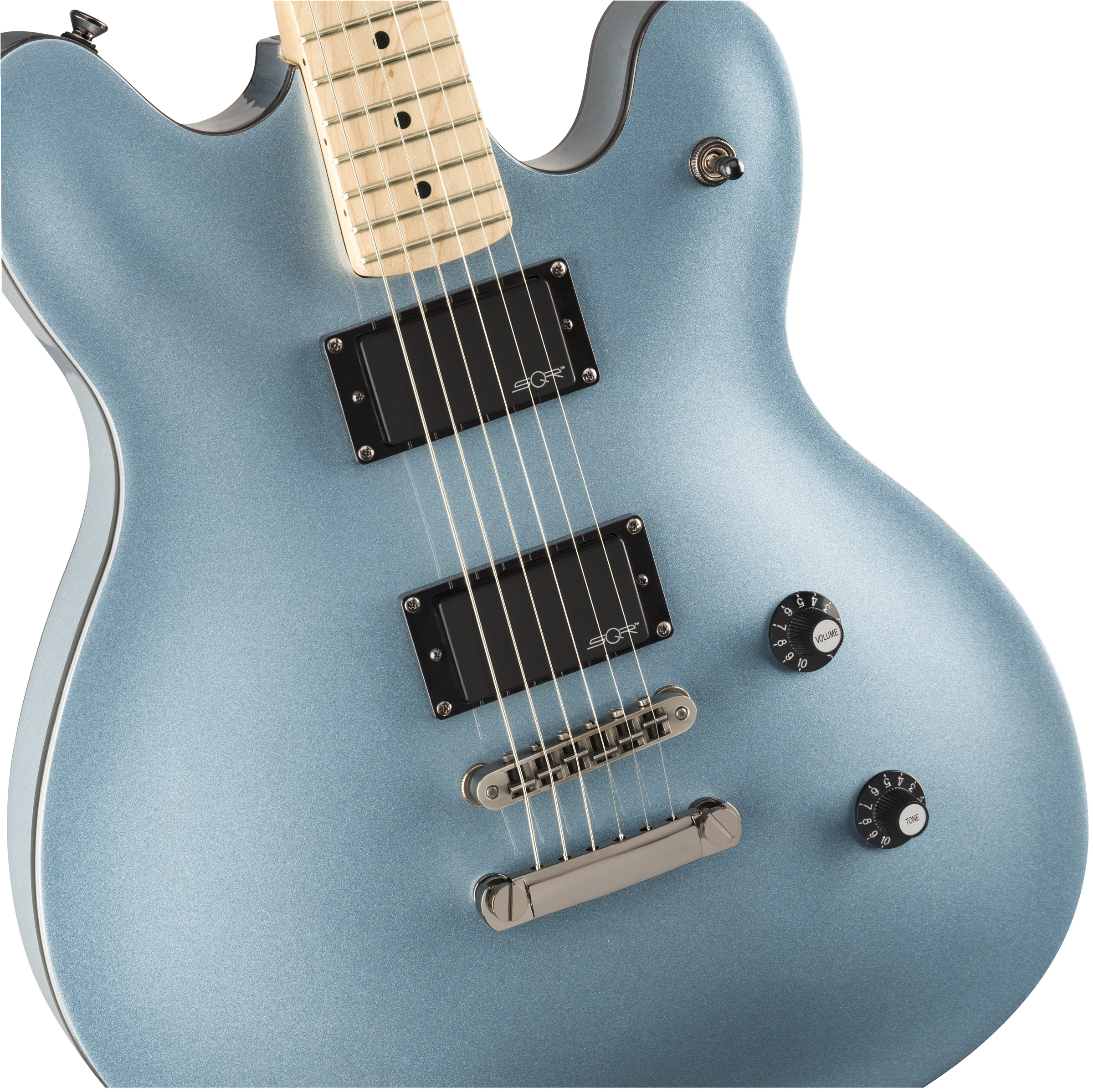Squier Contemporary Active Starcaster : C Active Starcaster Blue Close