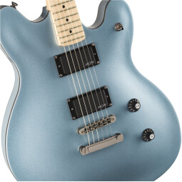 Squier Contemporary Active Starcaster : C Active Starcaster Blue Close Squier Contemporary Active Starcaster : C Active Starcaster Blue Close