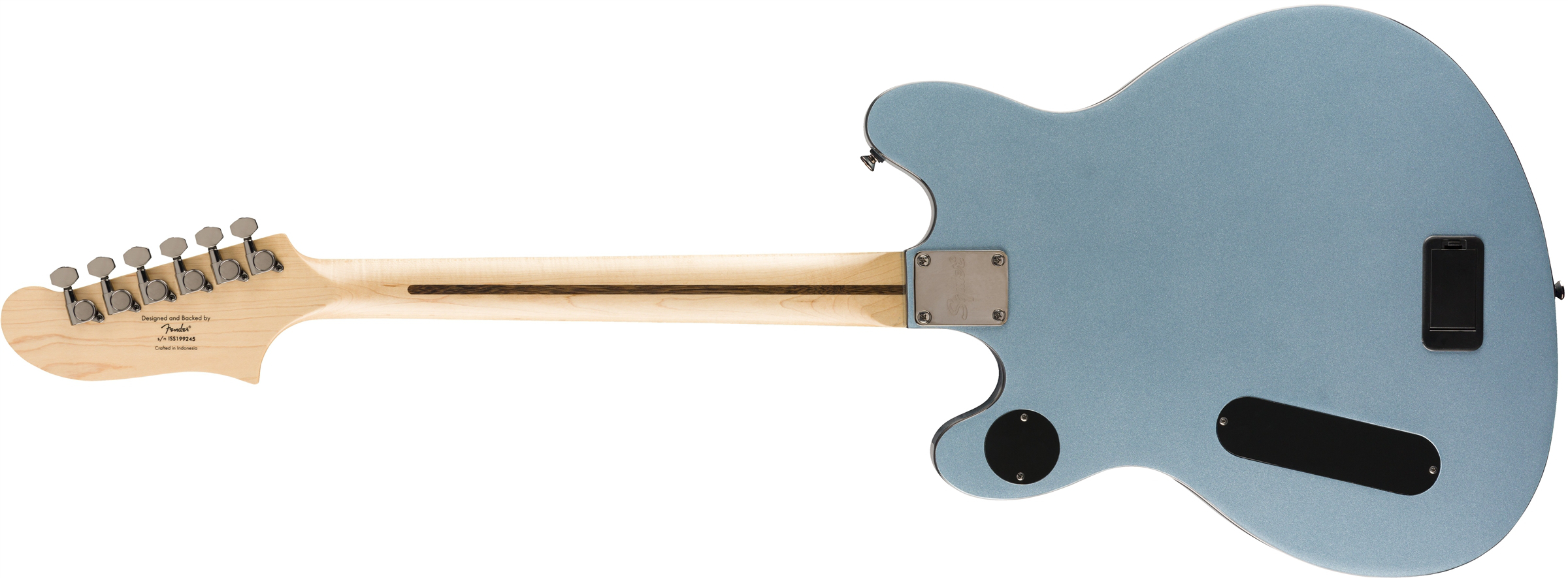 Squier Contemporary Active Starcaster : C Active Starcaster Blue rear