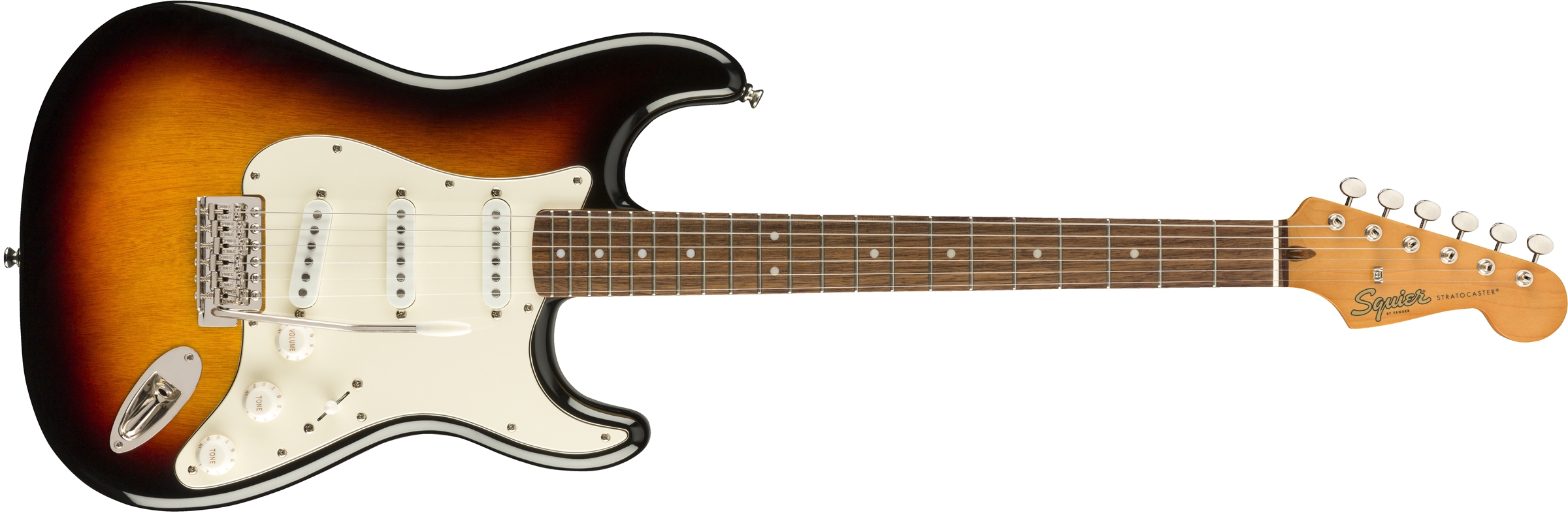 Squier Classic Vibe &lsquo;60s Stratocaster [2019-Current] : Classic Vibe &lsquo;60s Stratocaster 2019 (3-Color Sunburst)