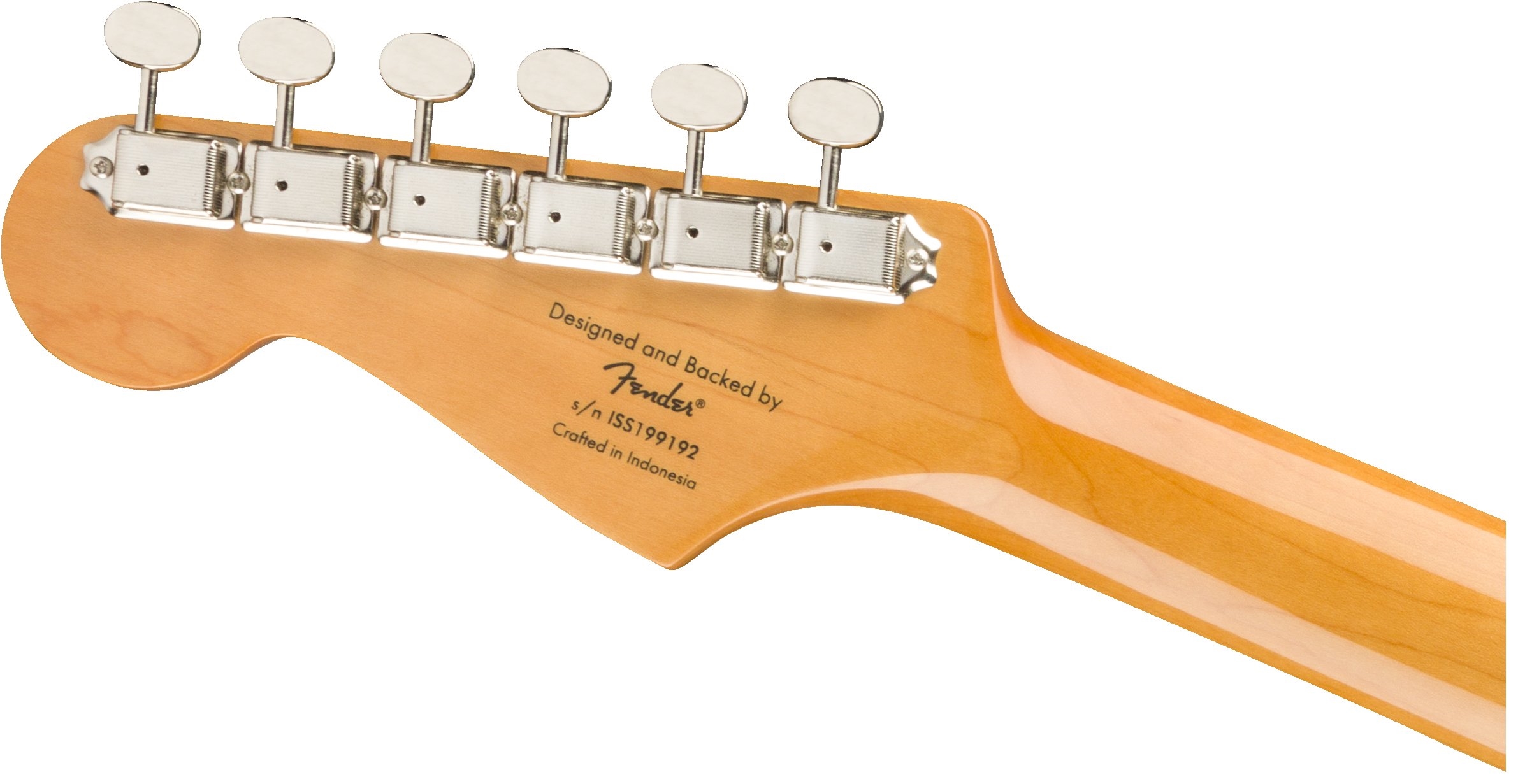 Squier Classic Vibe &lsquo;60s Stratocaster [2019-Current] : Classic Vibe &lsquo;60s Stratocaster 2019 (t&ecirc;te arri&egrave;re)