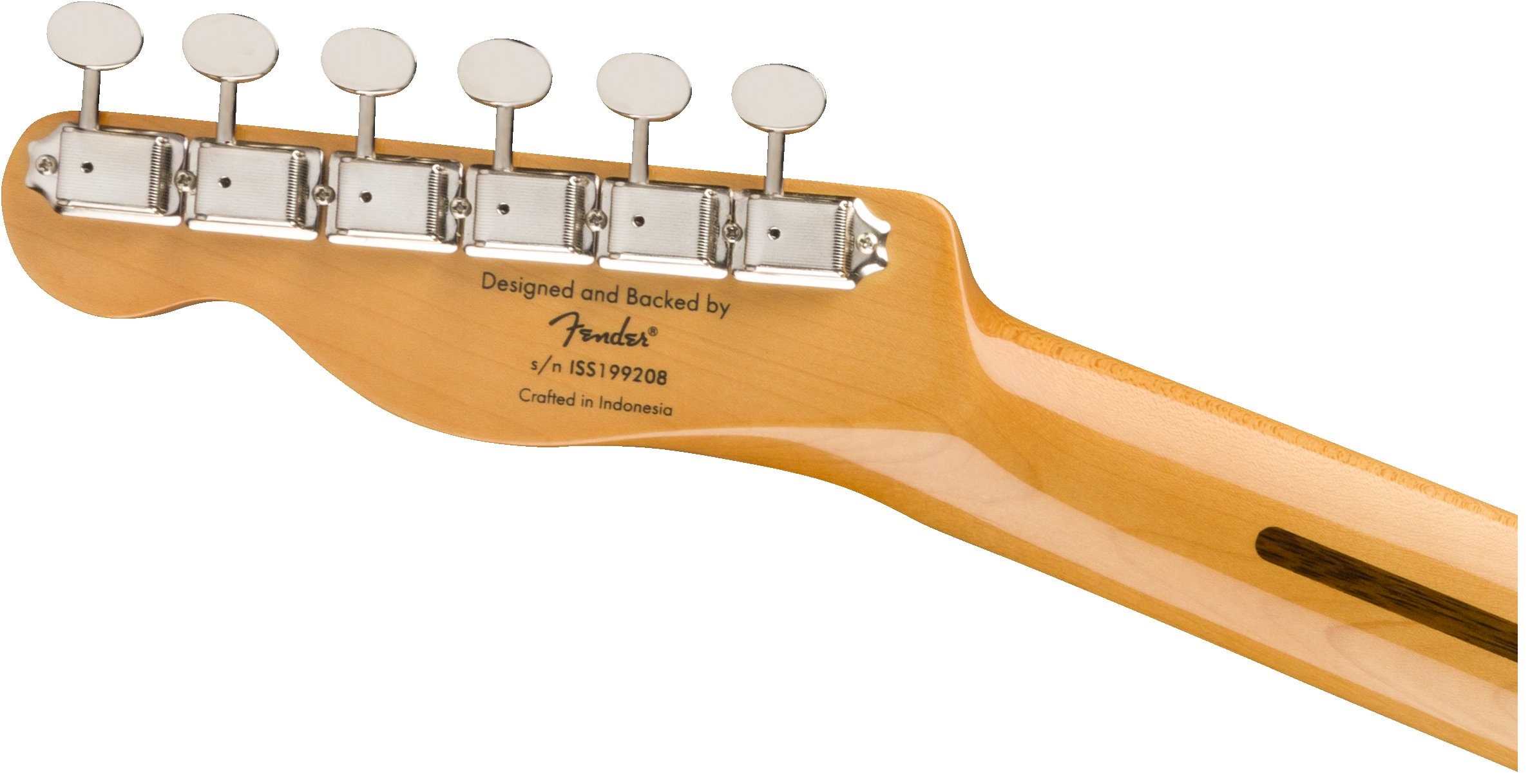 Squier Classic Vibe &lsquo;60s Telecaster Thinline : Classic Vibe &lsquo;60s Telecaster Thinline (t&ecirc;te arri&egrave;re)
