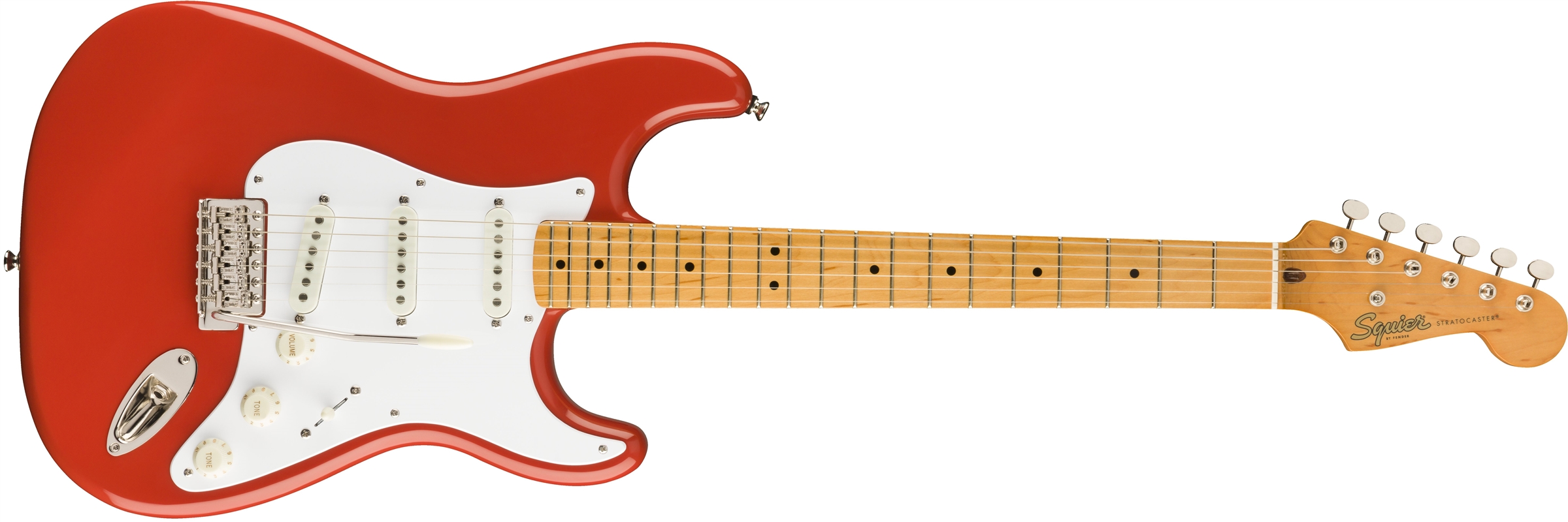 Squier Classic Vibe &lsquo;50s Stratocaster [2019-Current] : Classic Vibe &lsquo;50s Stratocaster 2019 (Fiesta Red)