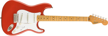 Squier Classic Vibe ‘50s Stratocaster [2019-Current] : Classic Vibe ‘50s Stratocaster 2019 (Fiesta Red)