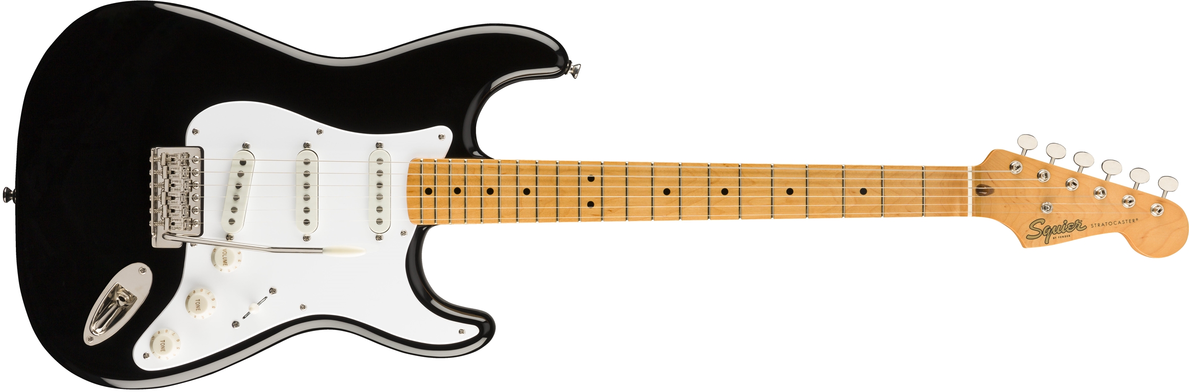 Squier Classic Vibe &lsquo;50s Stratocaster [2019-Current] : Classic Vibe &lsquo;50s Stratocaster 2019 (Black)