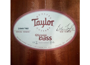 Taylor GS Mini-e Bass (60993)