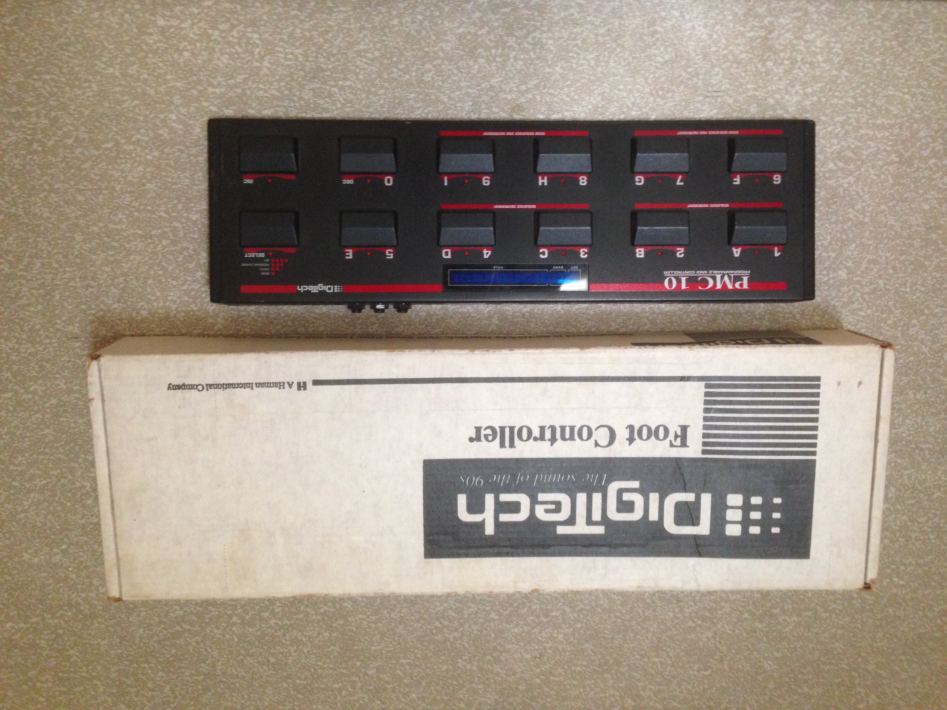 Vds pédalier Digitech PMC 10