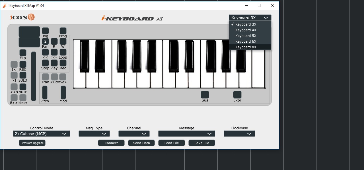 00 je choisis mon model de clavier que je veux modifier