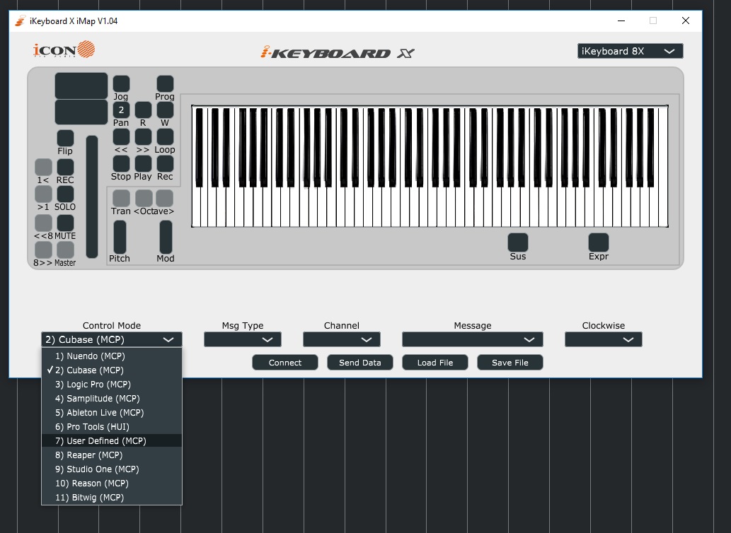 01 je mets mon 8x en mode user