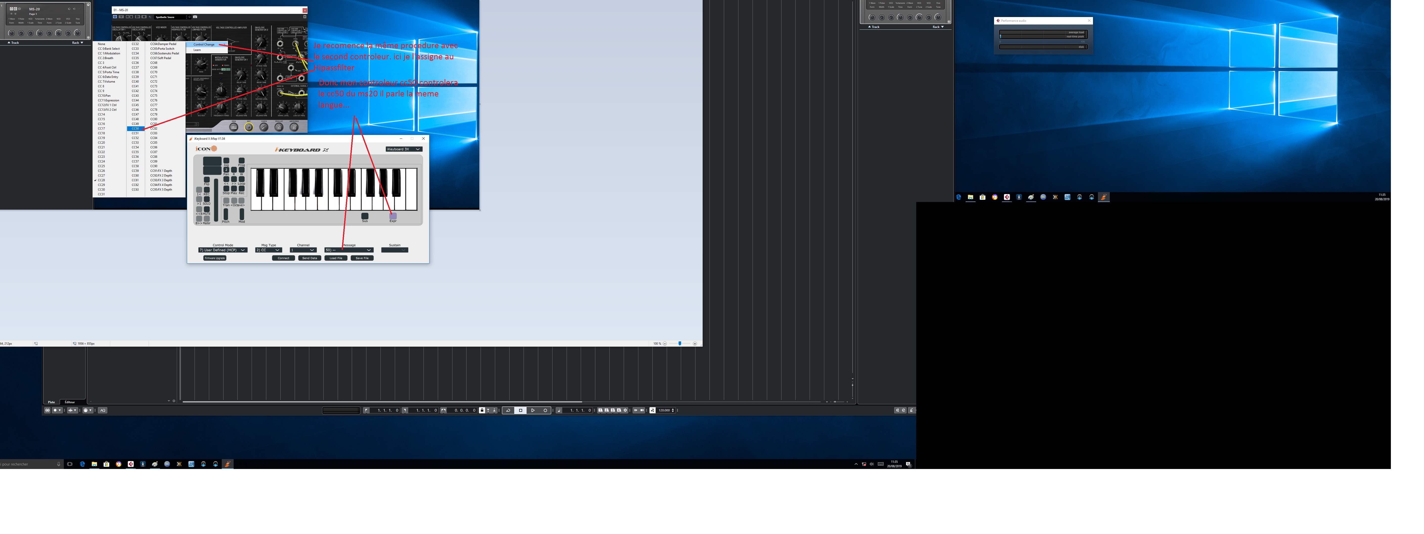 11 meme chose pour la pédale d'expression