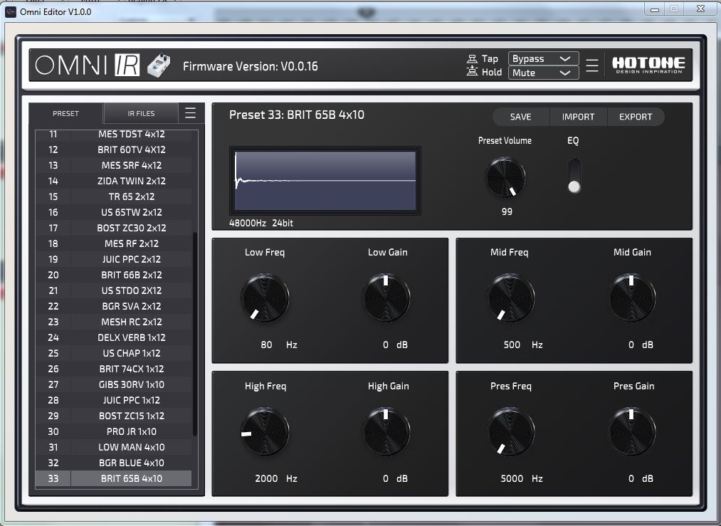 Hotone Audio OMNI IR