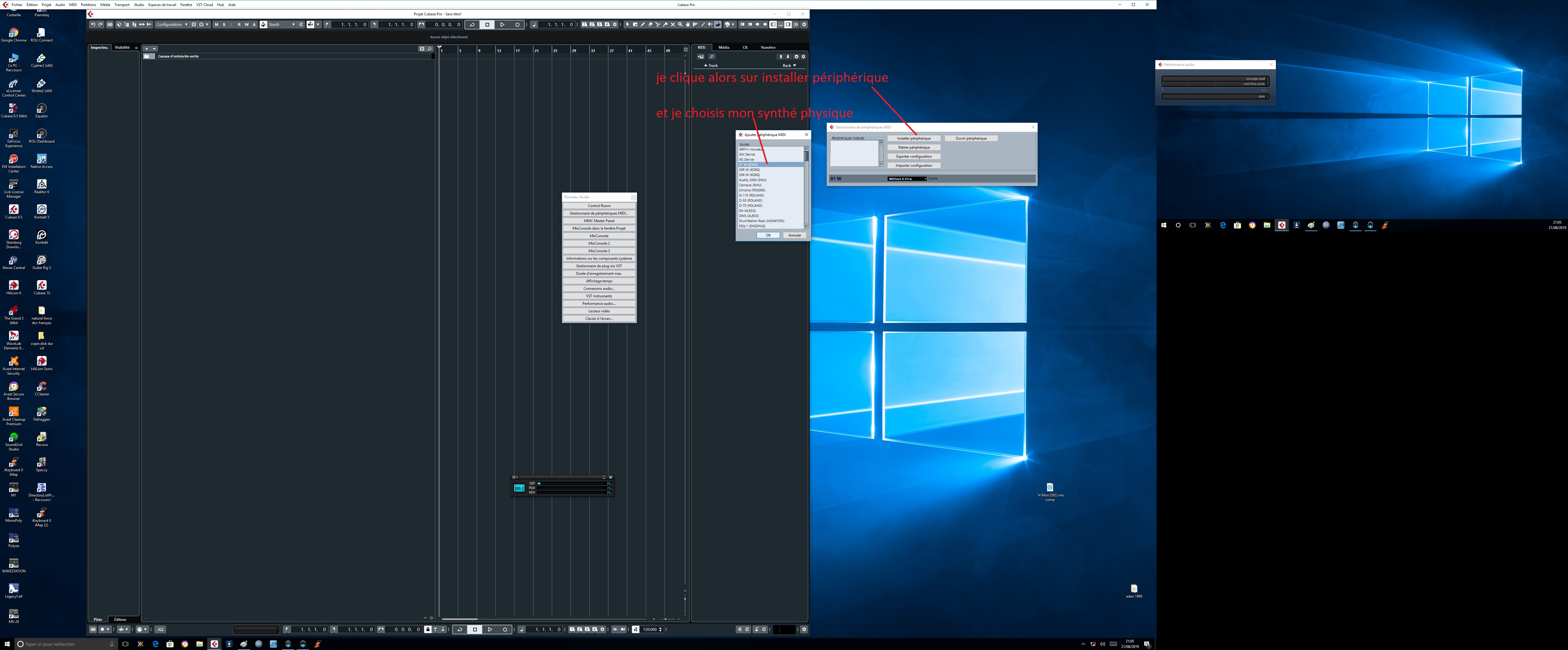 2 j installe le periphérique