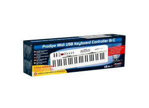 Prodipe MIDI USB Keyboard 61C