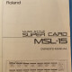 MSL-15 Music Style Super Card MSL-15 Music Style Super Card