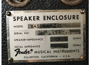 Fender Bassman 135 (Silverface) (78740)