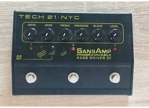 Tech 21 SansAmp Bass Driver DI Programmable (54749)
