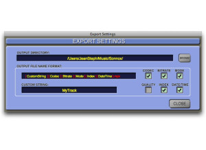 04-Export Settings