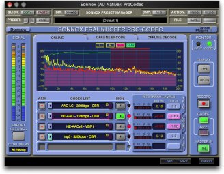 Sonnox Fraunhofer Pro-Codec : 01-Sonnox Fraunhofer Pro-Codec Sonnox Fraunhofer Pro-Codec : 01-Sonnox Fraunhofer Pro-Codec