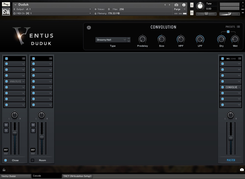 Ventus-Duduk-Console