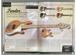 Fender American Deluxe Dimension Bass V